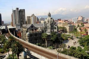 Nespecifikovaný výhled na destinaci Medellín nebo výhled na město při pohledu z hotelu