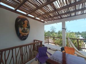 Balkoni atau teres di LOFTs VULKAY HOLBOX ROOF TOP