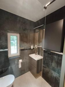 Koupelna v ubytování Holiday Hossa House 391 - całoroczne domy z Jacuzzi Sława