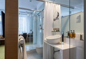 Kúpeľňa v ubytovaní Hotel Cristal Białystok