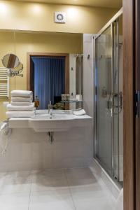 Kúpeľňa v ubytovaní Hotel Cristal Białystok