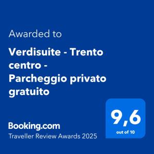 Fotografie z fotogalerie ubytování Verdisuite - Trento centro - Parcheggio privato gratuito v destinaci Trento