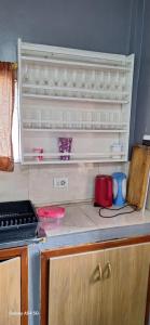 Kuchyň nebo kuchyňský kout v ubytování Hospedaje Rural León