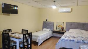 Postel nebo postele na pokoji v ubytování El Cerro