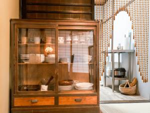 Кухня или мини-кухня в 平田屋 明治の間 -Hirataya Meiji- 父母ケ浜4分
