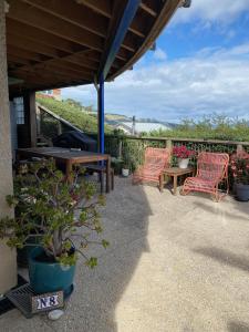 Balkón nebo terasa v ubytování Otago Peninsula Paradise + 25 fotografií