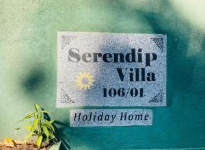 Certifikát, hodnocení, plakát nebo jiný dokument vystavený v ubytování Serendip Villa Holiday Home Talalla Sri Lanka