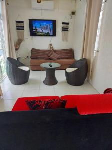 Khu vực ghế ngồi tại Exotic Villa with Private Pool - Trou aux Biches +15 ảnh