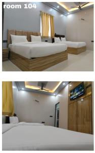 Ένα ή περισσότερα κρεβάτια σε δωμάτιο στο LD Prime Hotel