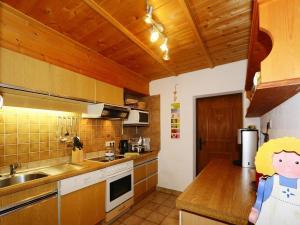 Η κουζίνα ή μικρή κουζίνα στο Apartment in Hippach near Horbergbahn