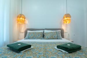 Postel nebo postele na pokoji v ubytování Utopia Varkala - Boutique stay in Odayam rice fields