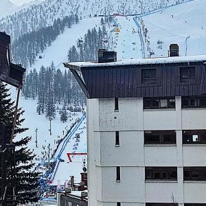 Výhľad na hory alebo výhľad na hory priamo z apartmánu