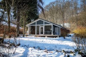 4 Personen mit Sauna F0H1 v zimě