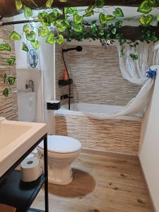 Koupelna v ubytování Piano terra casa intera