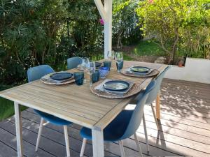 Zahrada ubytování Calme avec vue formidable sur l'océan