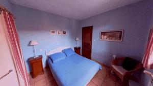 Ένα ή περισσότερα κρεβάτια σε δωμάτιο στο Casa Basile al Renate