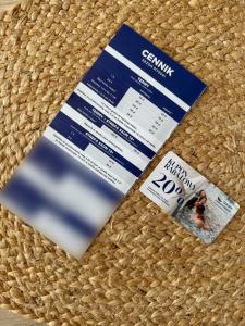 Certifikát, ocenenie alebo iný dokument vystavený v ubytovaní APARTAMENT TATRZAŃSKA LELUJA