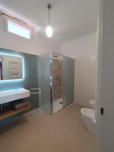 Koupelna v ubytování B&B I Due Orizzonti