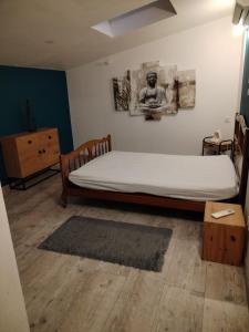Katil atau katil-katil dalam bilik di Maison avec jacuzzi 2ch 2sdb