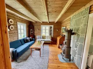 Posezení v ubytování Lofoten Hiking Lodge