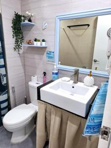 Bilik mandi di Luxury Coastal Suite, Grand Canal view