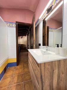 A bathroom at Dúplex Río Madera