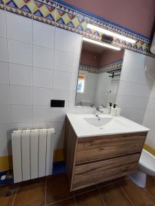 A bathroom at Dúplex Río Madera