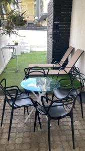 Patio nebo venkovní prostory v ubytování Villa Paradis à 100m de la plage