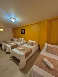 Postel nebo postele na pokoji v ubytování Hotel Dorado Jardín + 37 fotografií