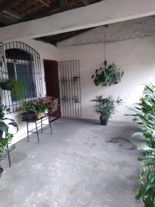 Zahrada ubytování Casa Grande e Aconchegante para a COP 30