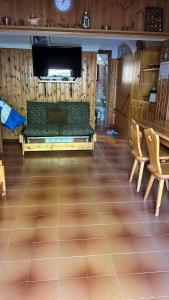 TV a/nebo společenská místnost v ubytování A casa di Olly