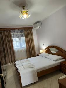 Ένα ή περισσότερα κρεβάτια σε δωμάτιο στο Sota apartment large