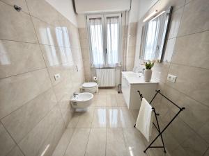 Koupelna v ubytování b&b il Melograno