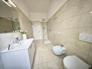 Koupelna v ubytování b&b il Melograno