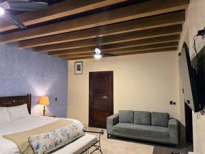 Posezení v ubytování Macarena Guest House