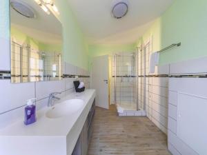Un baño de Ferienwohnung Schlossblick, Wernigerode