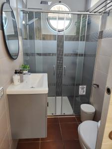 Kúpeľňa v ubytovaní Minichalet Jacaranda