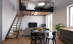 Posezení v ubytování Apartmány Pasohlávky pod Římským vrchem