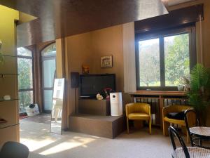 Køkken eller tekøkken på Luxury Piano House