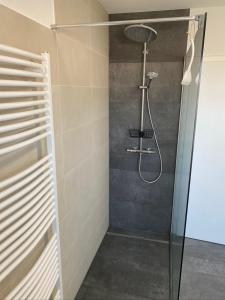 Koupelna v ubytování LandNest Ferienwohnung