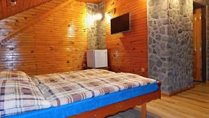 Letto o letti in una camera di Koliba-Juřena