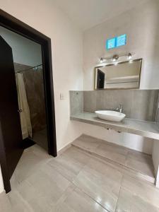 Koupelna v ubytování Terra Cozumel