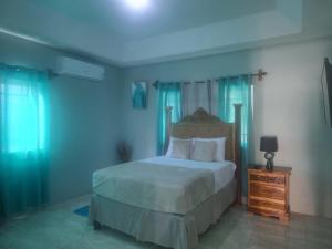 Postel nebo postele na pokoji v ubytování Hill view Vacational Rental
