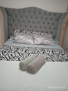 Postel nebo postele na pokoji v ubytování HERMOSO APARTAMENTO EN ZONA TRANQUILA , Beautiful Apartament with Amenties Quiet area