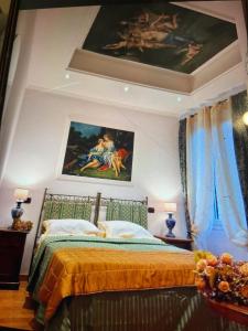 Tempat tidur dalam kamar di Sancta Scala