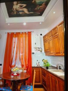Dapur atau dapur kecil di Sancta Scala