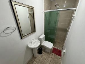 Koupelna v ubytování Casa 3 Sam claus + 5 fotografií