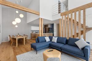 Posezení v ubytování Kabayama Chalet