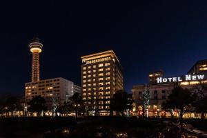 Nespecifikovaný výhled na destinaci Jokohama nebo výhled na město při pohledu z hotelu