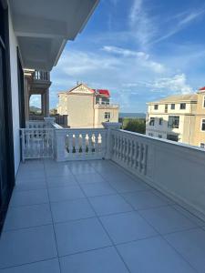 Meizhou Island Zhengxinju Homestay的阳台或露台